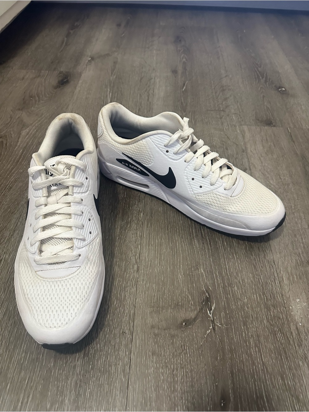 Nike Golf Air Max 90 G Shoes Mens
Size 11 White/Black